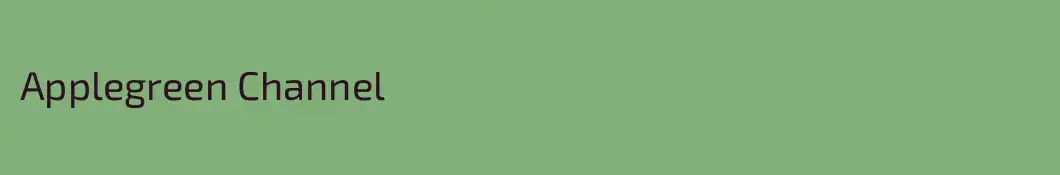 Applegreen Channel